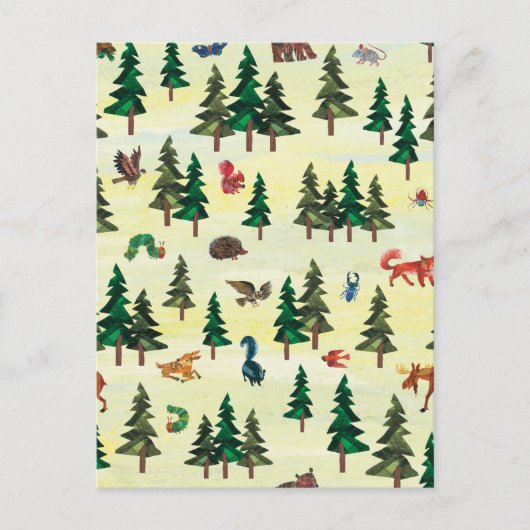 Eric Carle | Klaar voor Forest Fun Pattern Briefkaart (Voorkant)