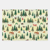 Eric Carle | Klaar voor Forest Fun Pattern Inpakpapier Vel (Voorkant)