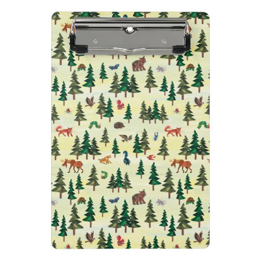 Eric Carle | Klaar voor Forest Fun Pattern Mini Klembord (Voorkant)
