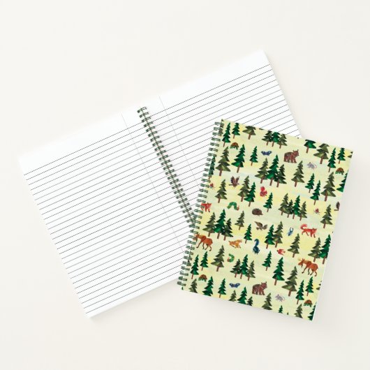 Eric Carle | Klaar voor Forest Fun Pattern Notitieboek (Binnen)