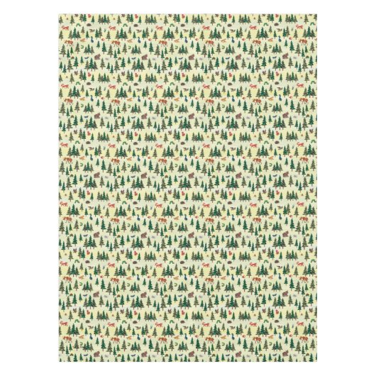 Eric Carle | Klaar voor Forest Fun Pattern Tafelkleed (Voorkant)
