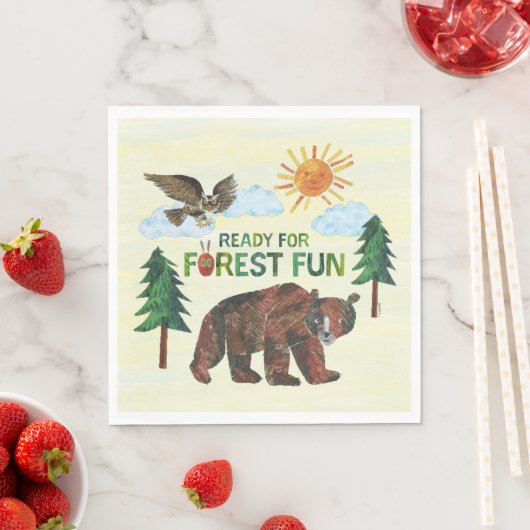 Eric Carle | Klaar voor Forest Fun Servet (Insitu)
