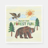 Eric Carle | Klaar voor Forest Fun Servet (Voorkant)