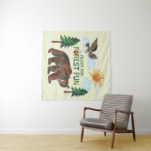 Eric Carle | Klaar voor Forest Fun Wandkleed (In Situ (horizontaal))