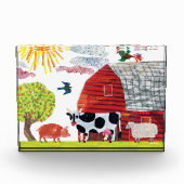 Eric Carle | Kleurrijke Boerderij Fotoblokken (Voorkant)