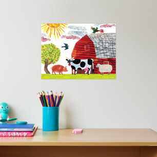 Eric Carle Kleurrijke Boerderij Poster