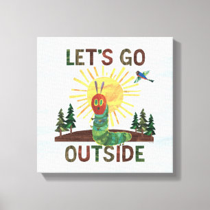 Eric Carle Laten we naar buiten gaan Canvas Afdruk