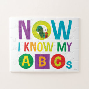 Eric Carle Nu ken ik mijn ABC's - Kinder Legpuzzel