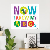 Eric Carle | Nu ken ik mijn ABC's Poster (Thuiskantoor)