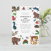 Eric Carle | Ours Brun - Invitations Anniversaire (Debout devant)