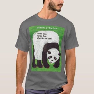 Eric Carle Panda Beer Wat Zie Je vriend vinta T-shirt