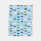 Eric Carle | Polar Beer - Wintervrienden Fleece Deken (Voorkant)