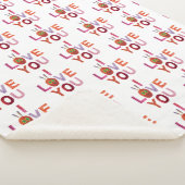 Eric Carle | Rups Ik hou van je Sherpa Deken (3/4)