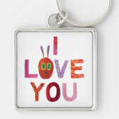 Eric Carle | Rups Ik hou van je Sleutelhanger (Voorkant)