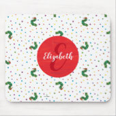 Eric Carle | Rupsen en Stippen Patroon Muismat (Voorkant)