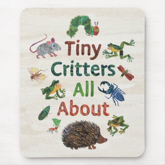 Eric Carle | Tiny Critters Alles over Muismat (Voorkant)