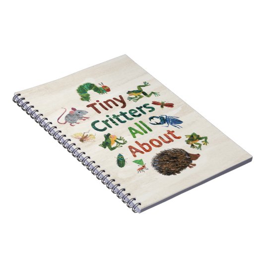 Eric Carle | Tiny Critters Alles over Notitieboek (Rechterzijde)