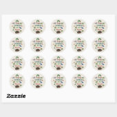 Eric Carle | Tiny Critters Alles over Ronde Sticker (Vel)