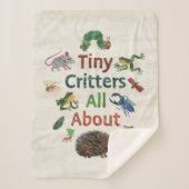Eric Carle | Tiny Critters Alles over Sherpa Deken (Voorkant)