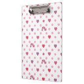 Eric Carle | Valentijn Heart Polka Dot Pattern Klembord (Links)