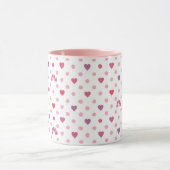 Eric Carle | Valentijn Heart Polka Dot Pattern Mok (Midden)