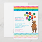 Eric Carle | Verjaardag van Beary Rainbow Kaart (Voorkant / Achterkant)