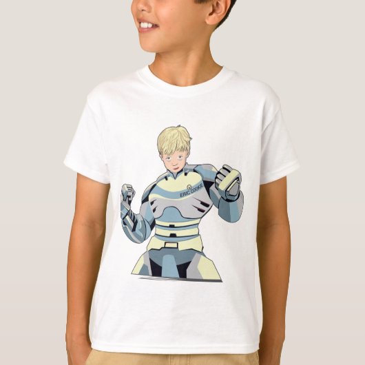 Eric Cookie Robots T-shirt (Voorkant)