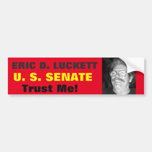 ERIC D. LUCKETT U. S. SENATE Bumpersticker EDL001