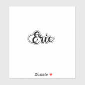 Eric Name - handgeschreven kalligrafie Sticker (Vel)