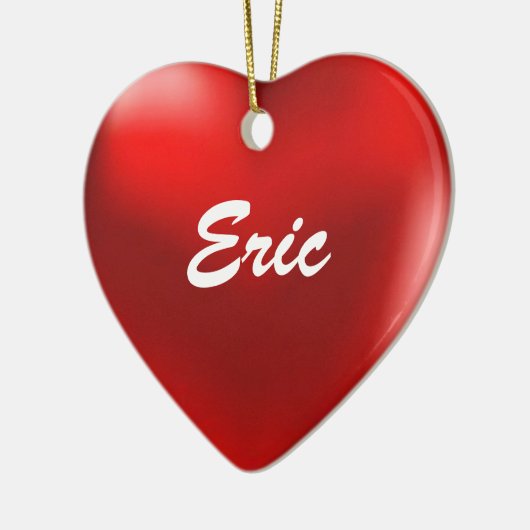 Eric Ornament Heart (Links)