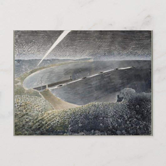 Eric Ravilious art, Kustverdediging Briefkaart (Voorkant)