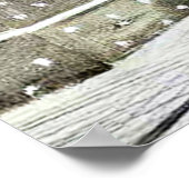 Eric Ravilious - Hallstead Road in Snow, Poster (Hoek)