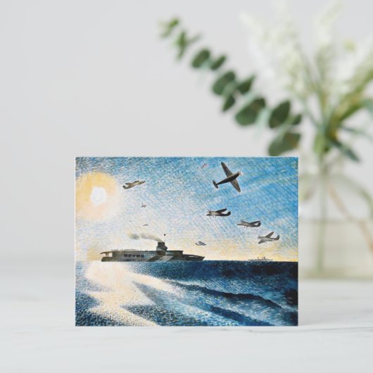 Eric Ravilious - HMS Glorious in Arctic Briefkaart (Staand voorkant)