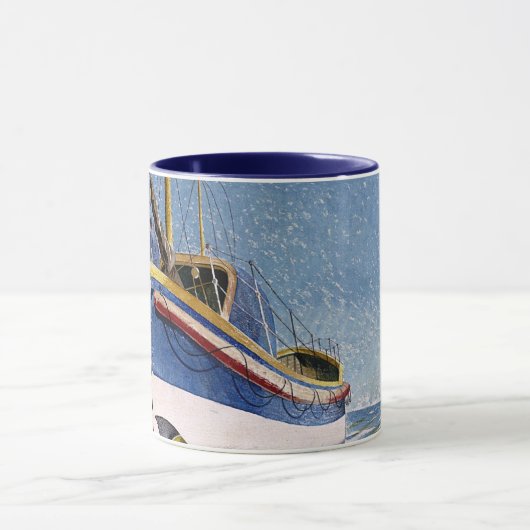 Eric Ravilious - Lifeboot, Mok (Midden)