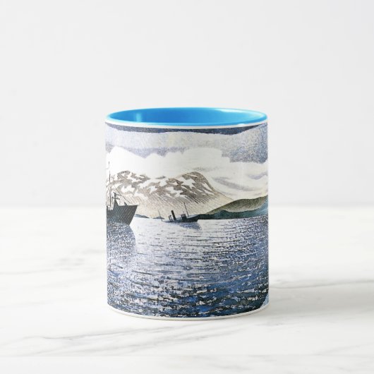 Eric Ravilious - Noorwegen, magisch realisme, Mok (Midden)