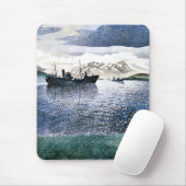 Eric Ravilious - Norway, magic realism, Muismat (Met muis)