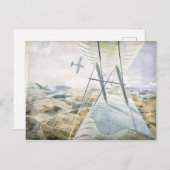 Eric Ravilious - RAF Hurricanes in Flight, Briefkaart (Voorkant / Achterkant)