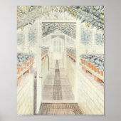 Eric Ravilious The Greenhouse Cyclamen Tomaten Poster (Voorkant)