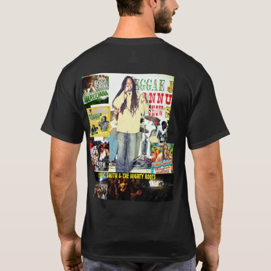 ERIC SMITH MERCH Basic Dark T-Shirt (Dos)