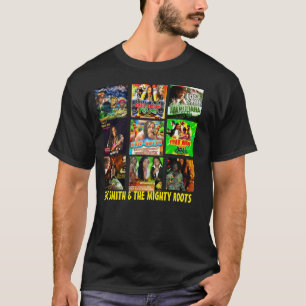 ERIC SMITH TOUR MERCH Basic Donker T-shirt