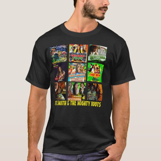 ERIC SMITH TOUR MERCH T-Shirt Basic Dark (Devant)