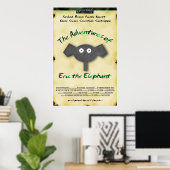 Eric The Elephant Poster Movie (Bureau à domicile)