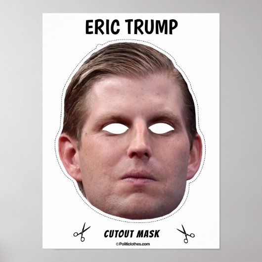 ERIC TRUMP Halloween Mask Poster (Voorkant)