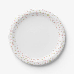 Erica Confetti Waterverf Stippen Papier Bord