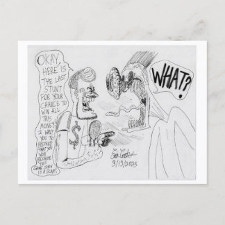 Erica Crooks Comics : Game Show scam Feestdagenkaart