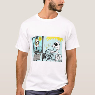 Erica Crooks Comics: Zomer hittegolf / donkere kom T-shirt