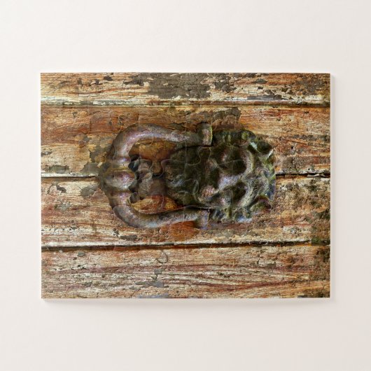 Erice Lion Knocker | Sicily's Medieval Grit Legpuzzel (Horizontaal)