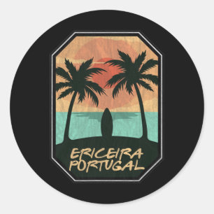 Ericeira Portugal - Ericeira Surfen Ericeira Surfe Ronde Sticker