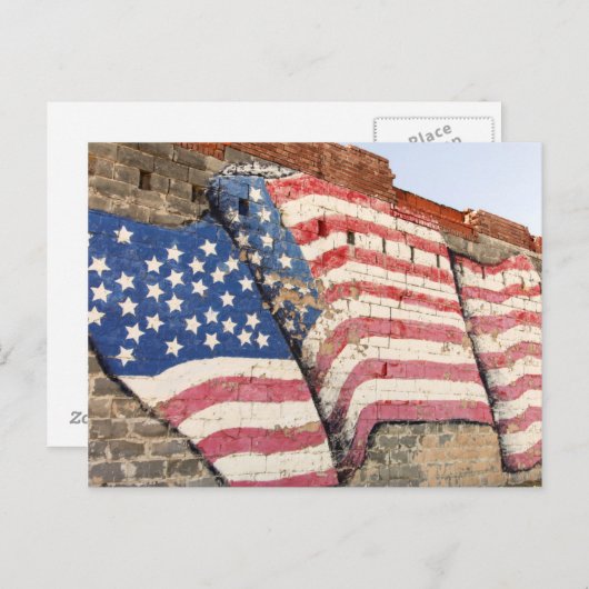 Erick, Oklahoma, Verenigde Staten. Route 66 Briefkaart (Voorkant / Achterkant)