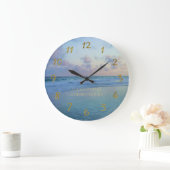 Eric's Blue Tide Golden Hours Grote Klok (Huis)